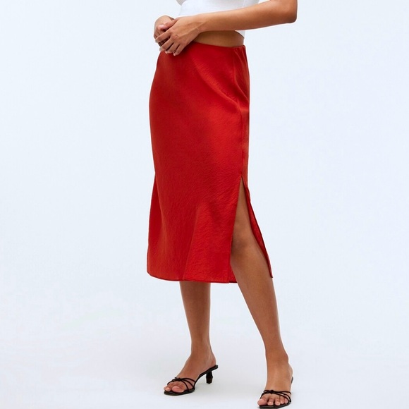 Madewell The Layton Midi Slip Skirt - Picture 4 of 16